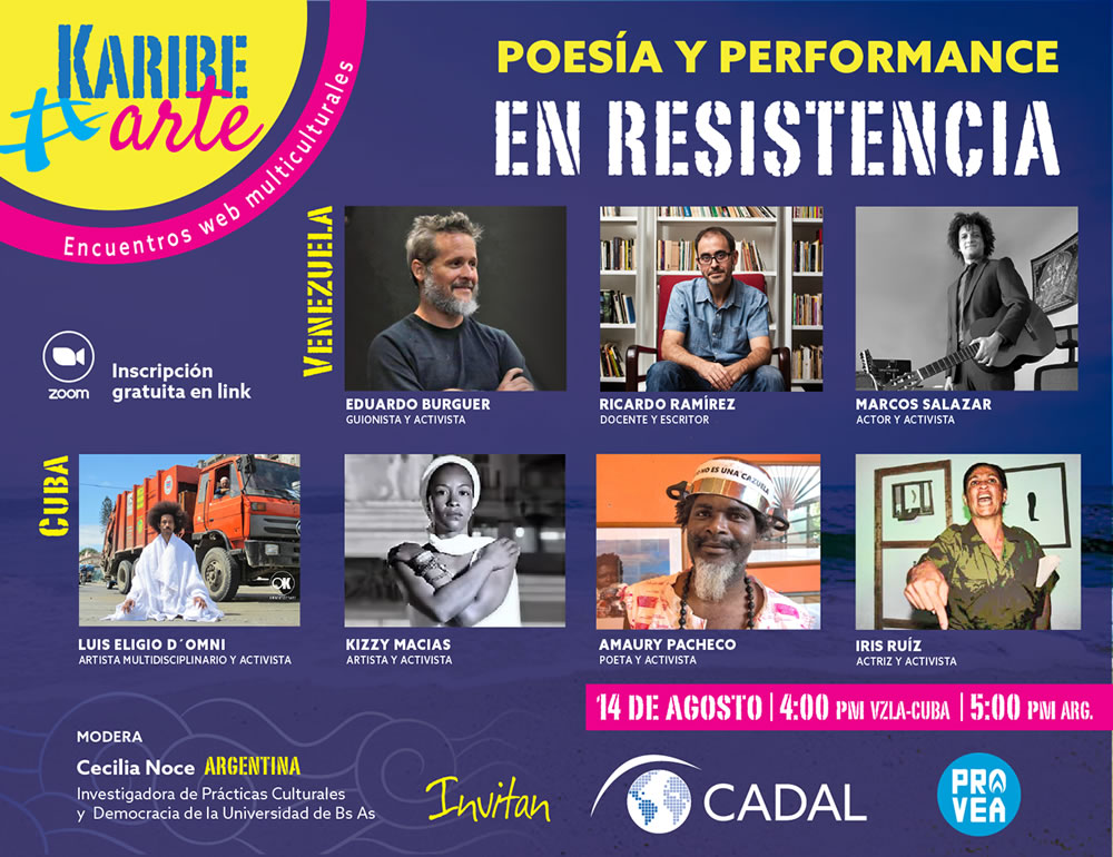 Poesía y performance en resistencia